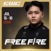 Free Fire at EWC 26 in Riyadh