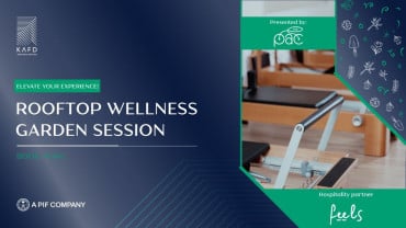Rooftop Wellness Garden at KAFD in Riyadh