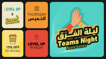 Teams Board Games Night in Riyadh